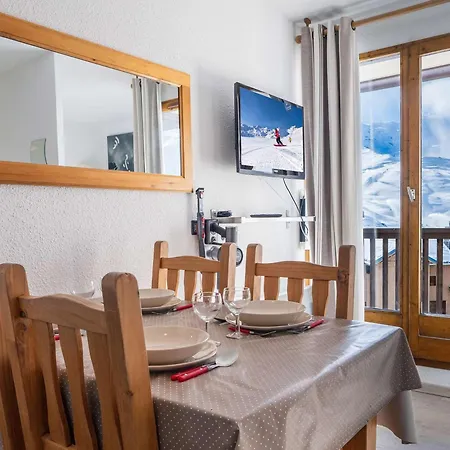 Cosy 4 Pers, Val Thorens, Proche Commerces Et Pistes - Fr-1-637-67 Валь-Торанс